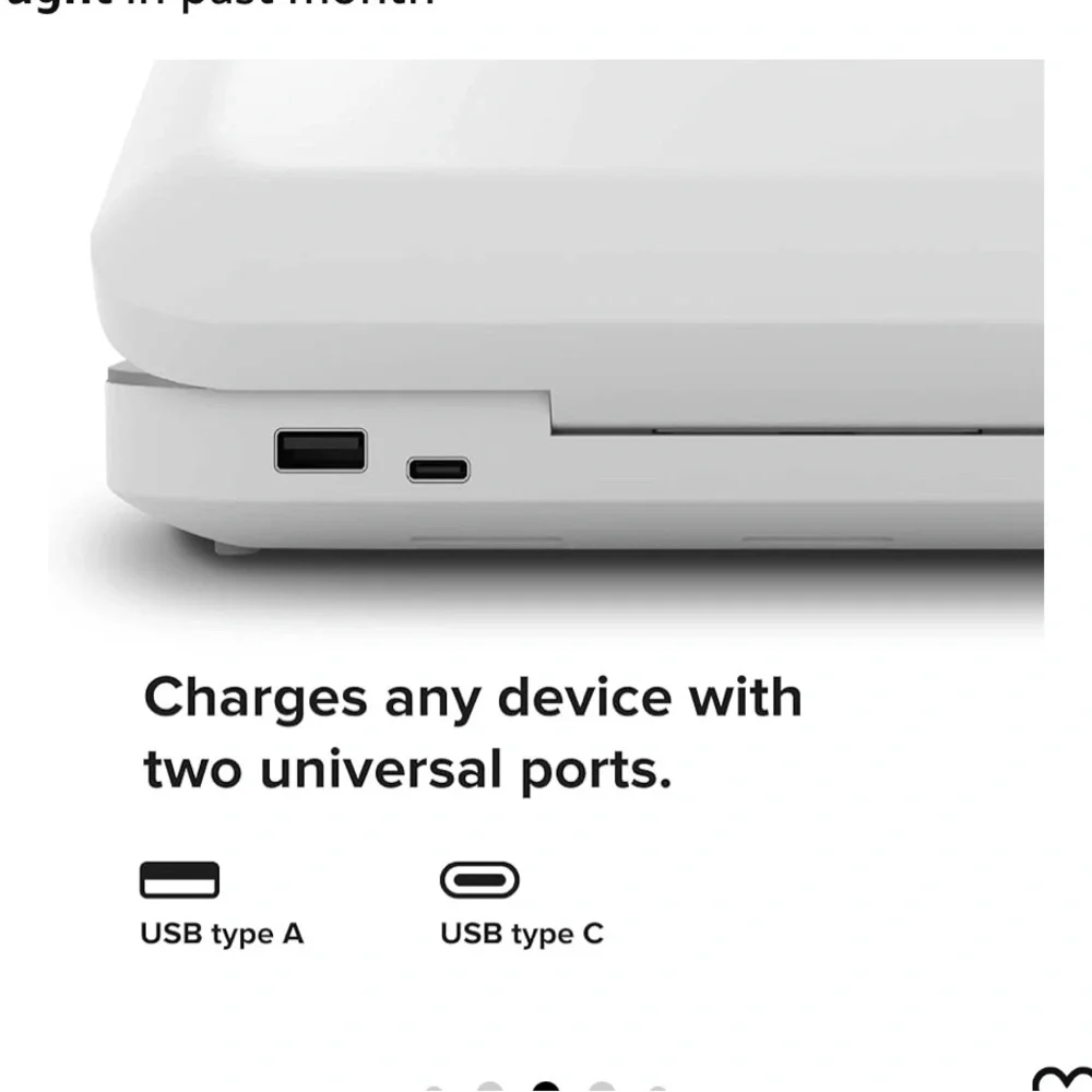 Sharper Image White Power Adapter